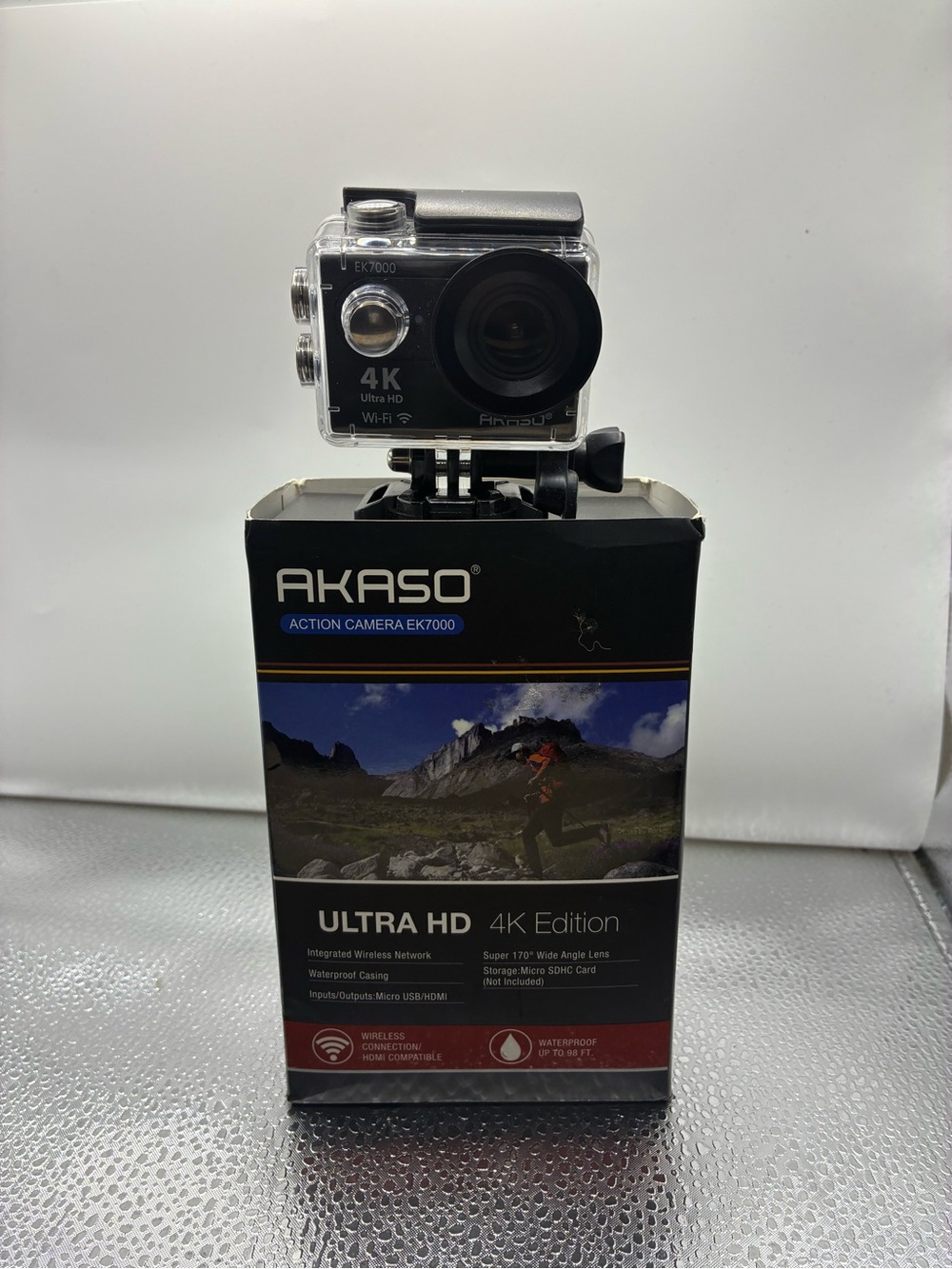 4K Ultra HD Action Camera - Black